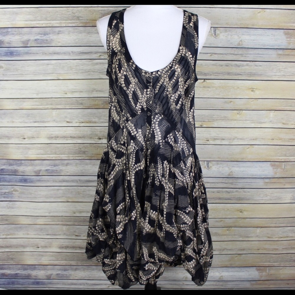 AllSaints Sheena Hitched Parachute Dress